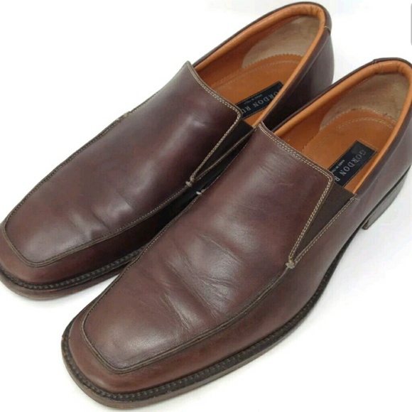 gordon rush cole apron toe loafer
